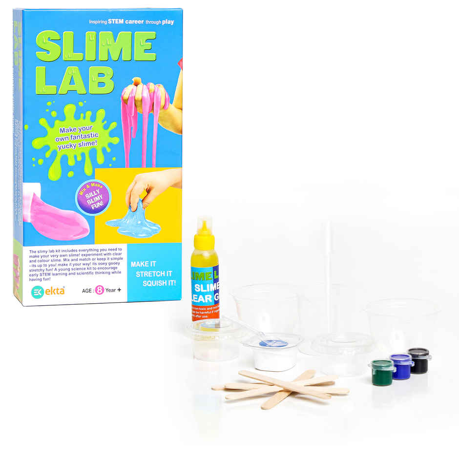 Ekta Slime Lab Jr., Make Your Own Spooky Non-Toxic Slime