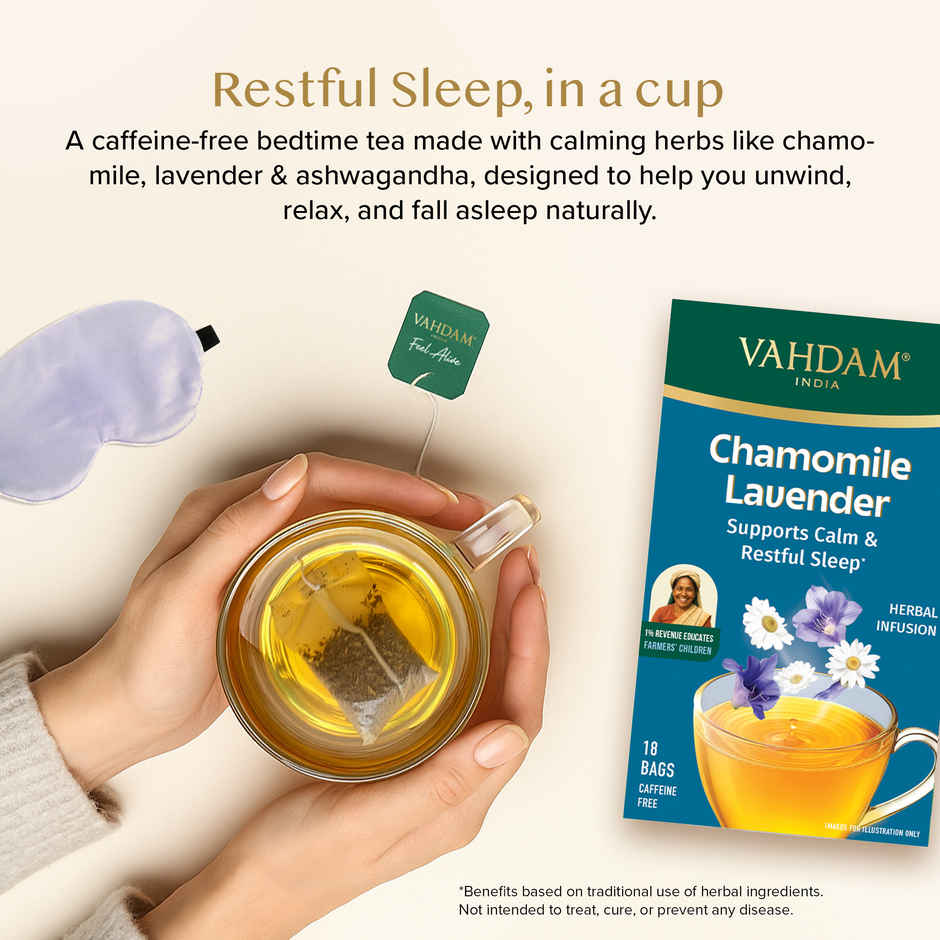 Vahdam Chamomile Lavender