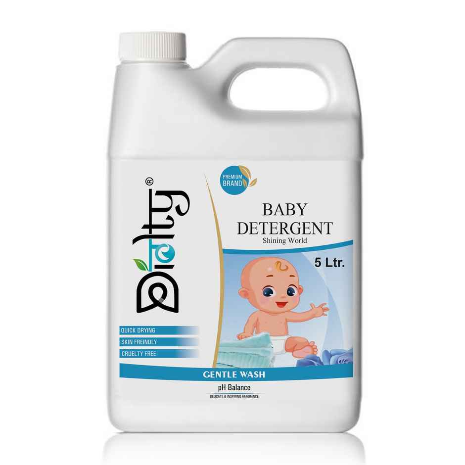 Diolty Baby Laundry Liquid Detergent Washing Liquid For Baby Clothes (Ossam) 5 l