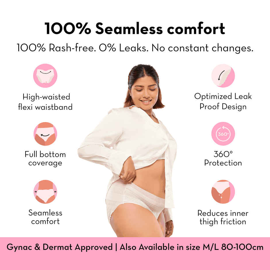 Plush Disposable Period Panty | L-XL