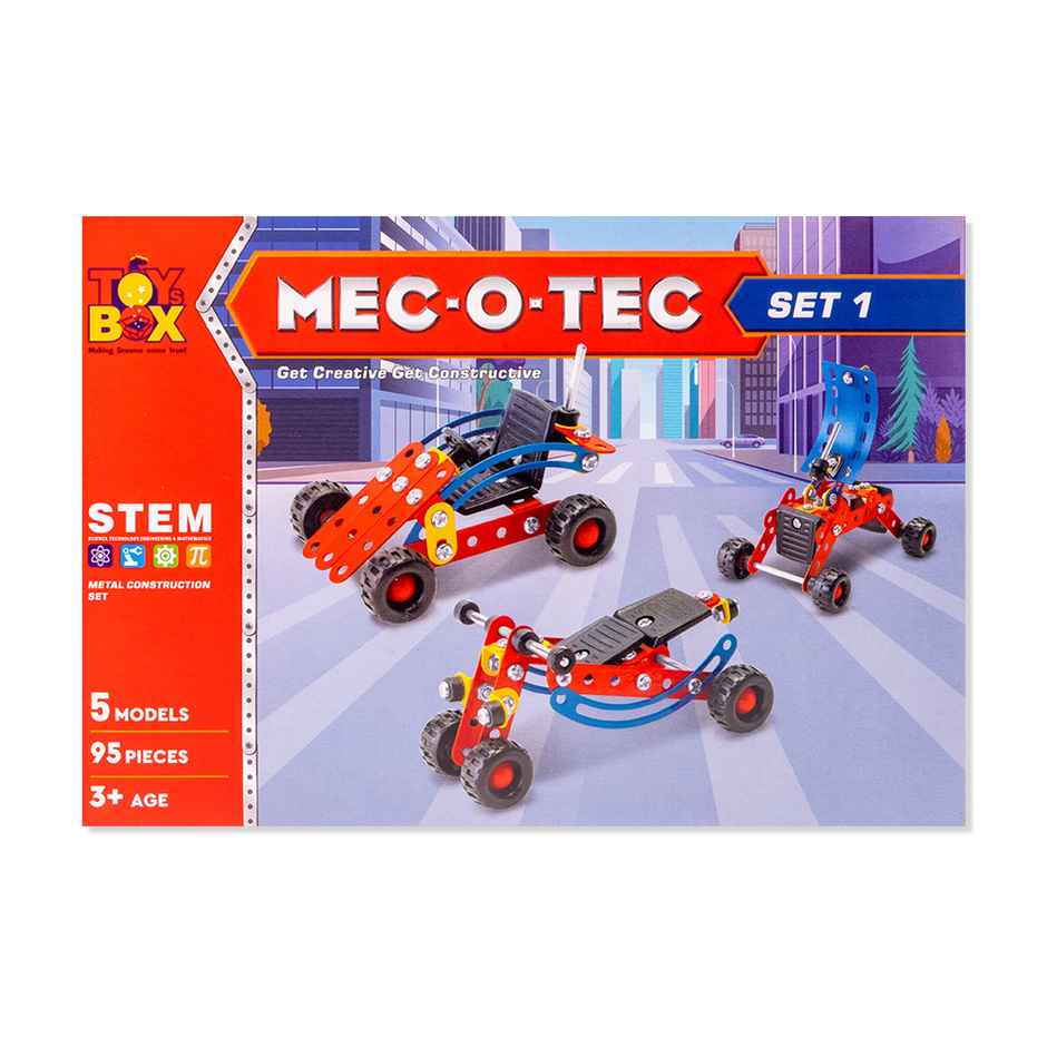 Ratna's Mec-O-Tec Set-1 | Blue & Red | 3+ years