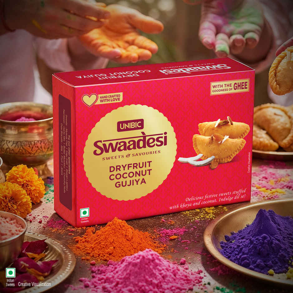 UNIBIC Dryfruit Coconut Gujiya By UNIBIC Swaadesi