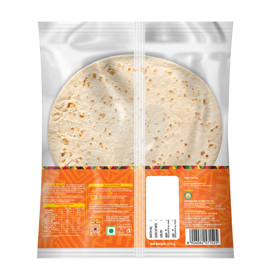 Cornitos Wheat Flour Tortilla Wrap