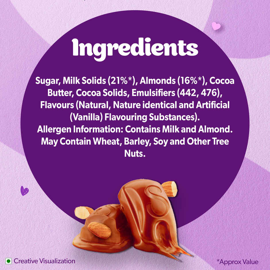 Cadbury Dairy Milk Silk Roast Almond Chocolate Bar