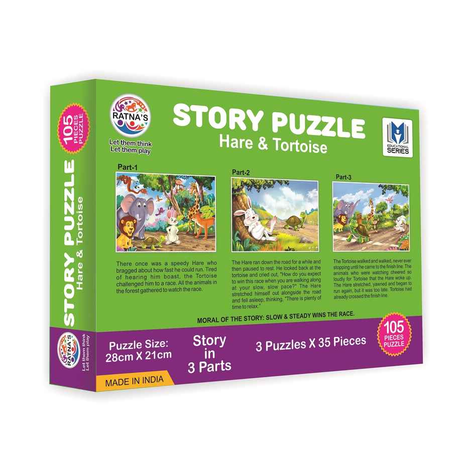 Ratna's Story Puzzle Hare & Tortoise