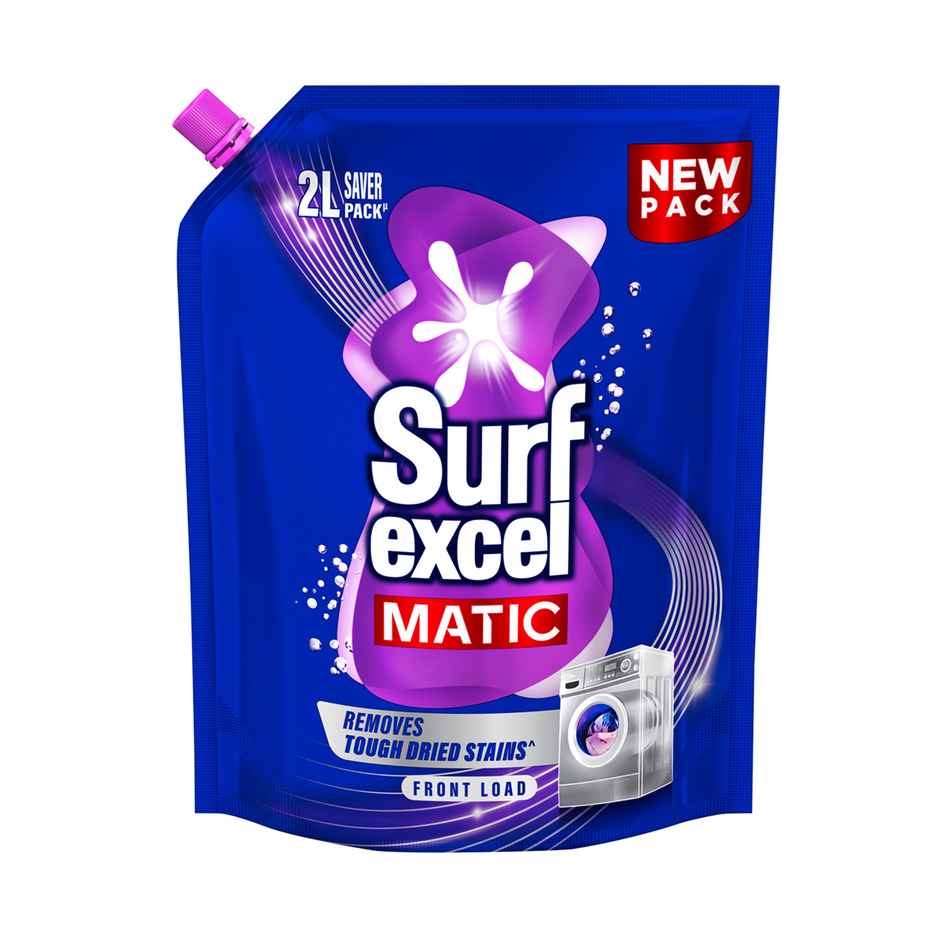 Comfort After Wash Morning Fresh Fabric Conditioner(860ml) & Surf Excel Matic Front Load Liquid Detergent(2l) Combo