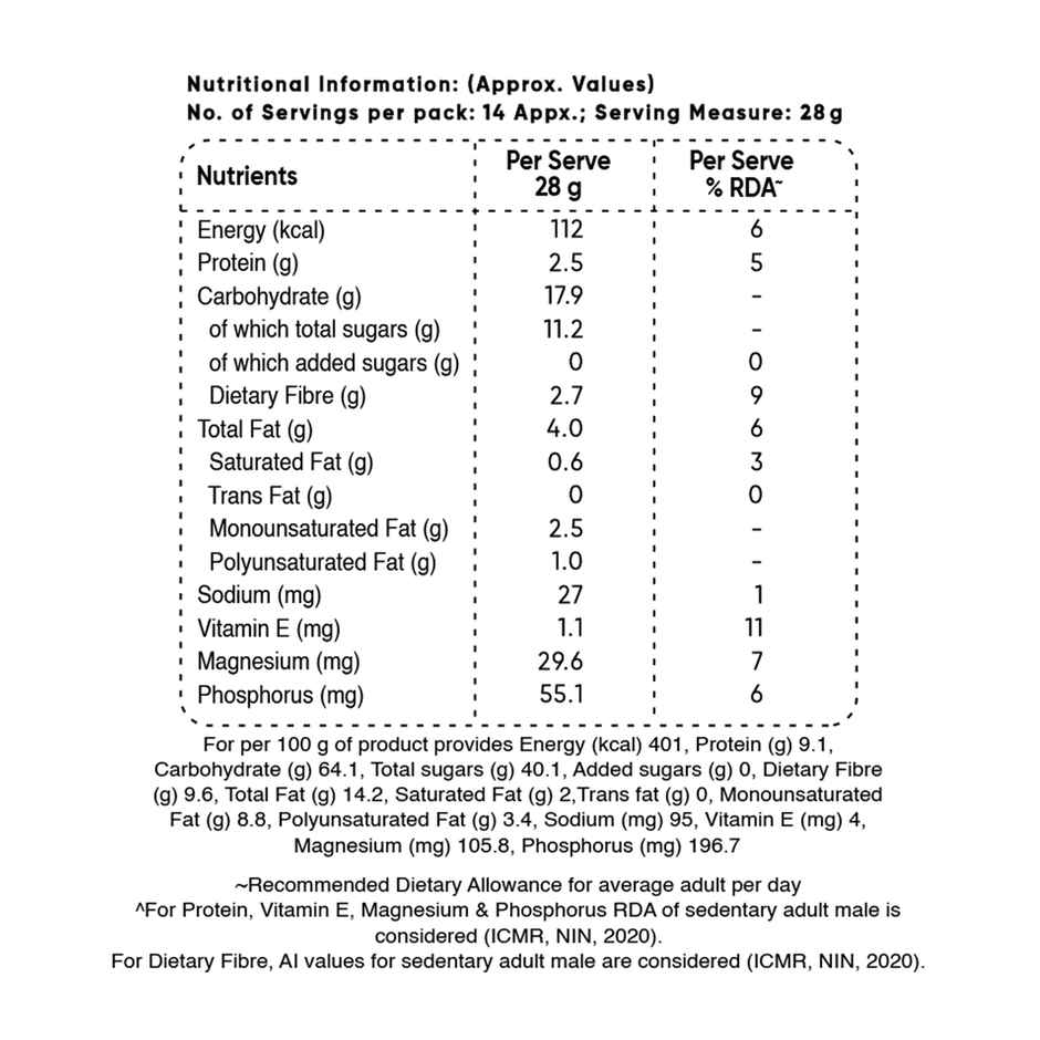 True Elements Premium Dry Fruits Mix Panchmeva Superfood