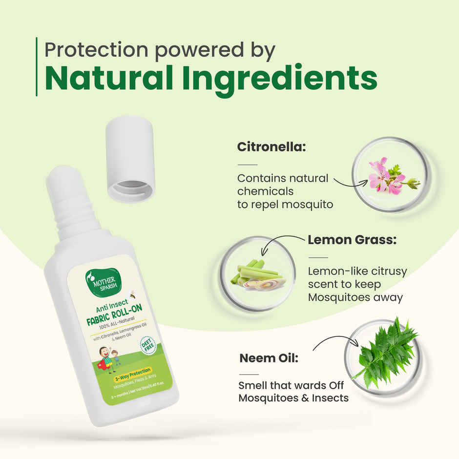 Mother Sparsh Anti Insect Fabric Roll On