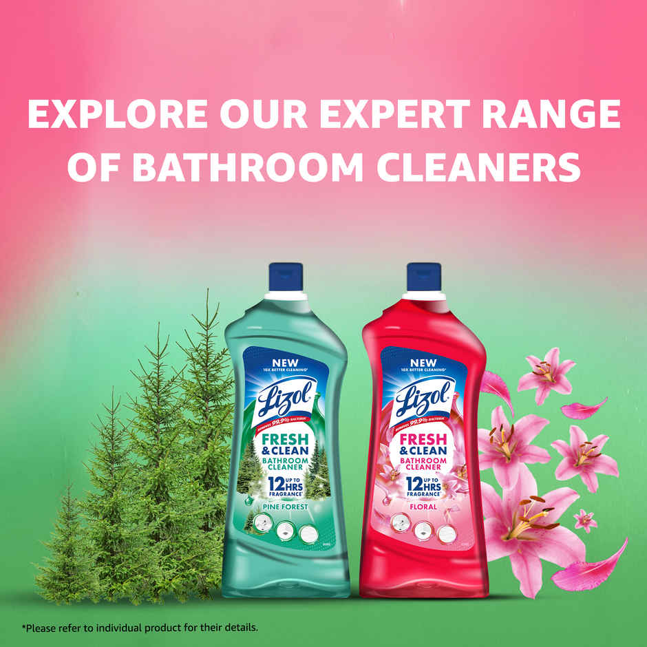 Lizol Pine Bathroom Cleaner Liquid