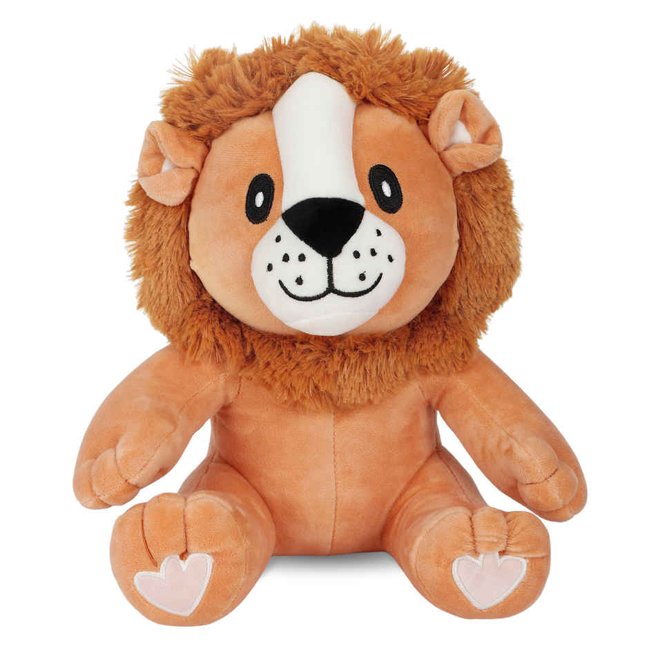 Mirada Brown Sitting Lion Soft Toy -27Cm