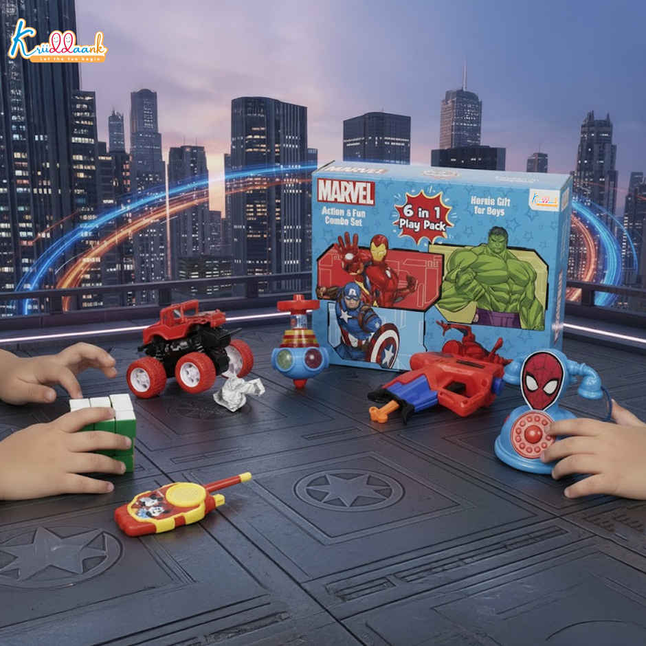 Kriiddaank 6 in 1 Play Pack for Boys