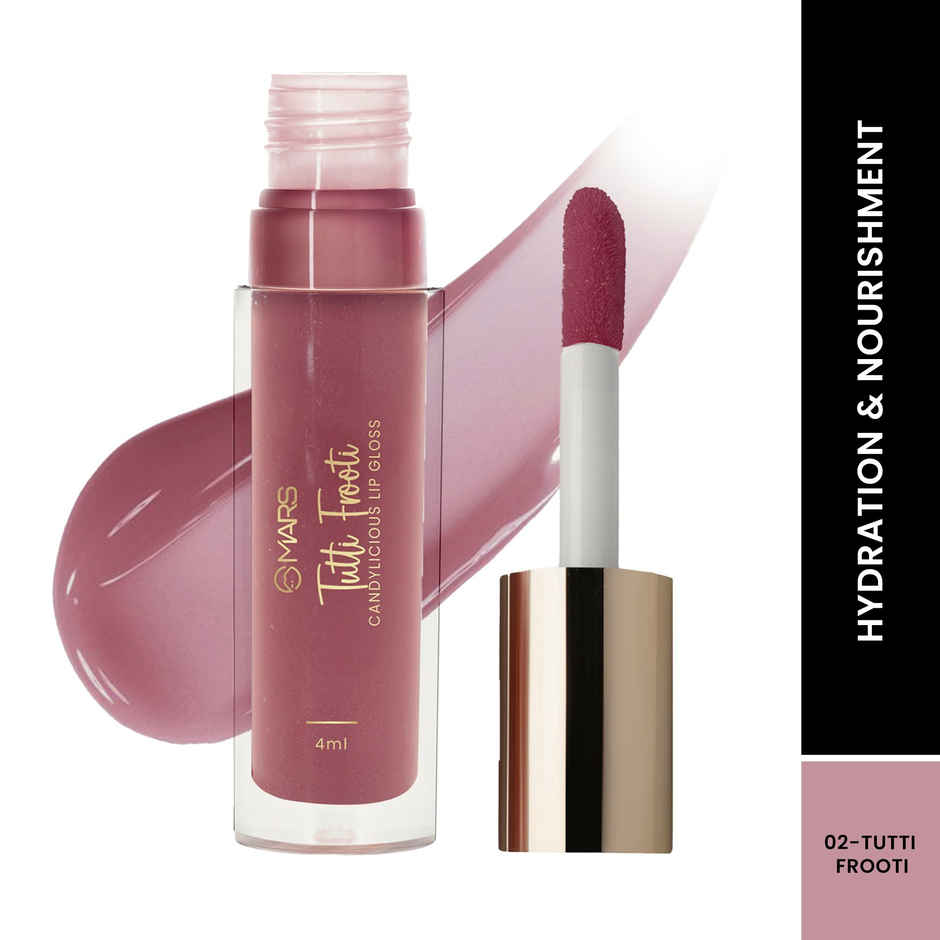 MARS Cosmetics Candylicious Colored Lip Gloss For Women | 02-Tutti Frooti