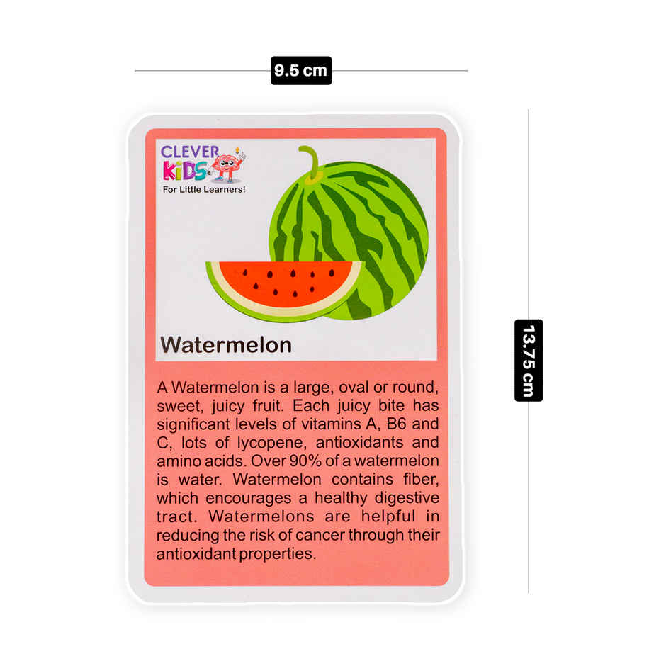 Ratna's Flash Card Fruits
