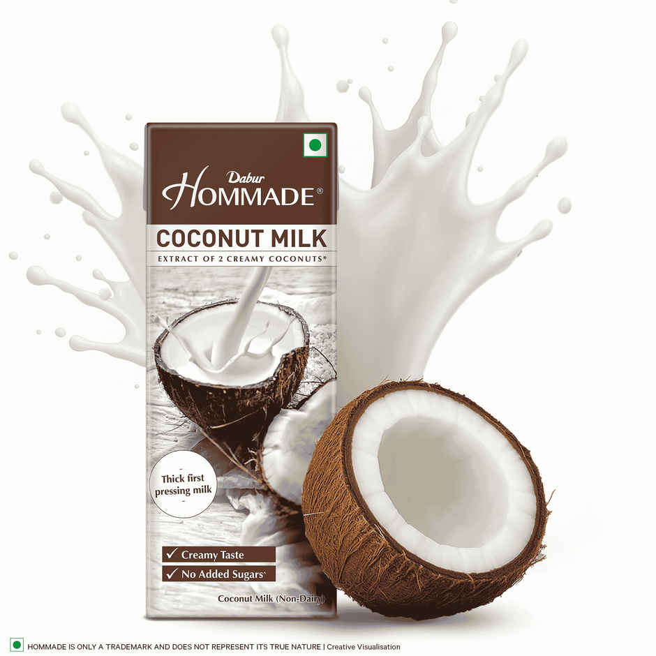 Dabur Hommade Organic Coconut Milk Combo