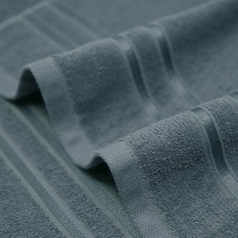 Mytrident Cotton Hand Towel | 400 GSM | Gym Towel Set - New Grey