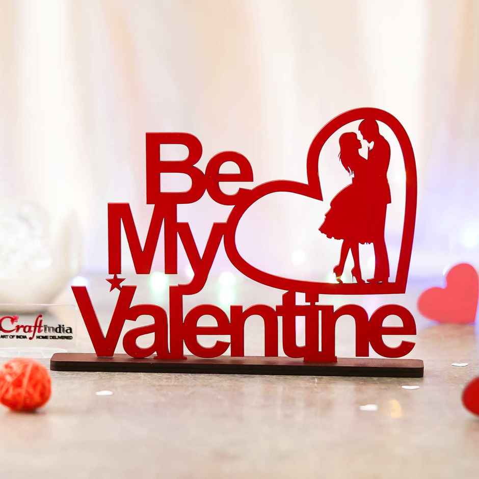 Romantic Red Couple Showpiece Decor Gift Set for Home | eCraftIndia