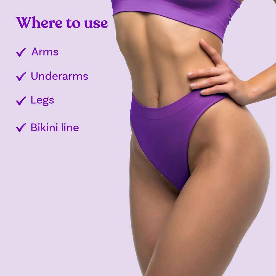 Bombae Shea Butter & Rose Detan Hair Removal Cream - Salon Smooth and Glowing Skin