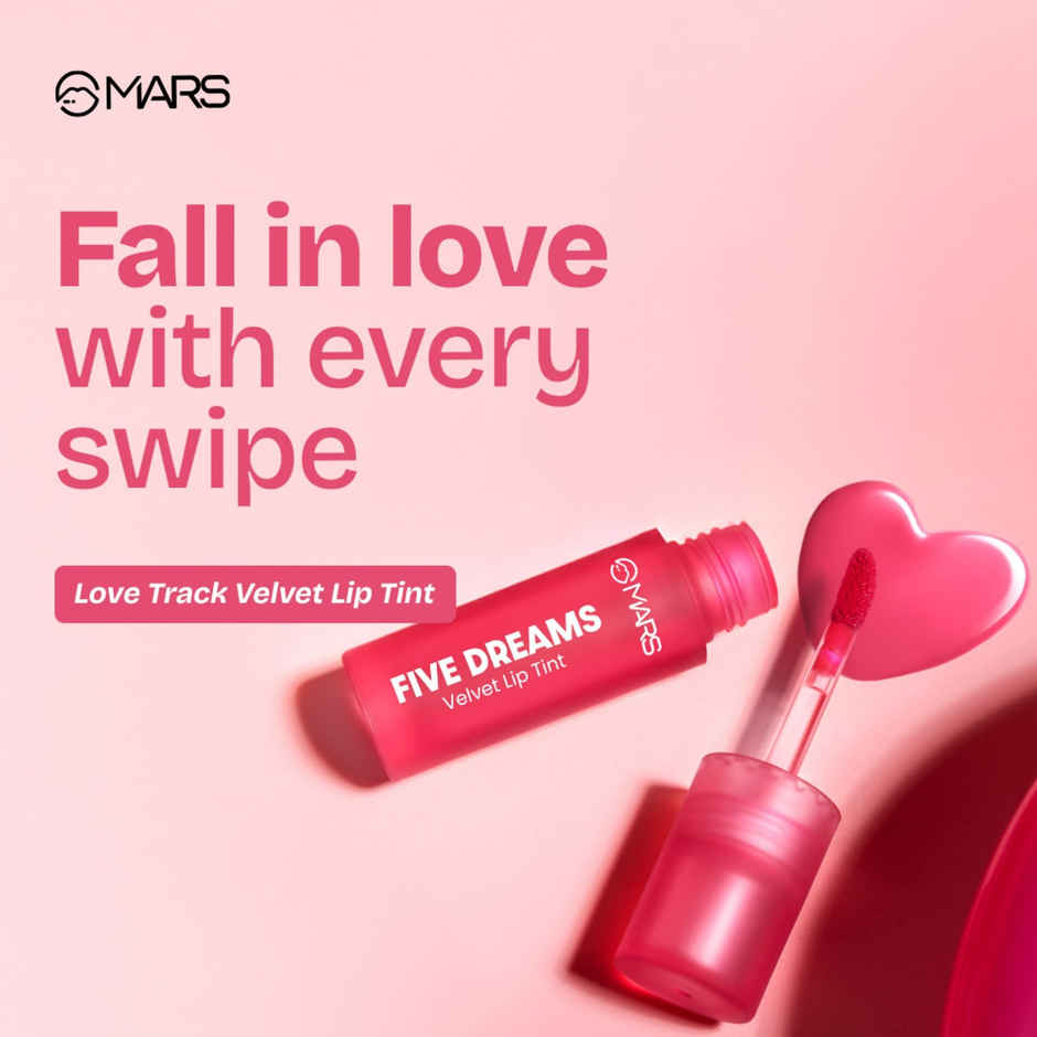 MARS Cosmetics Love Track Collection Lip Tint | 2.8 ml | THREE WORDS