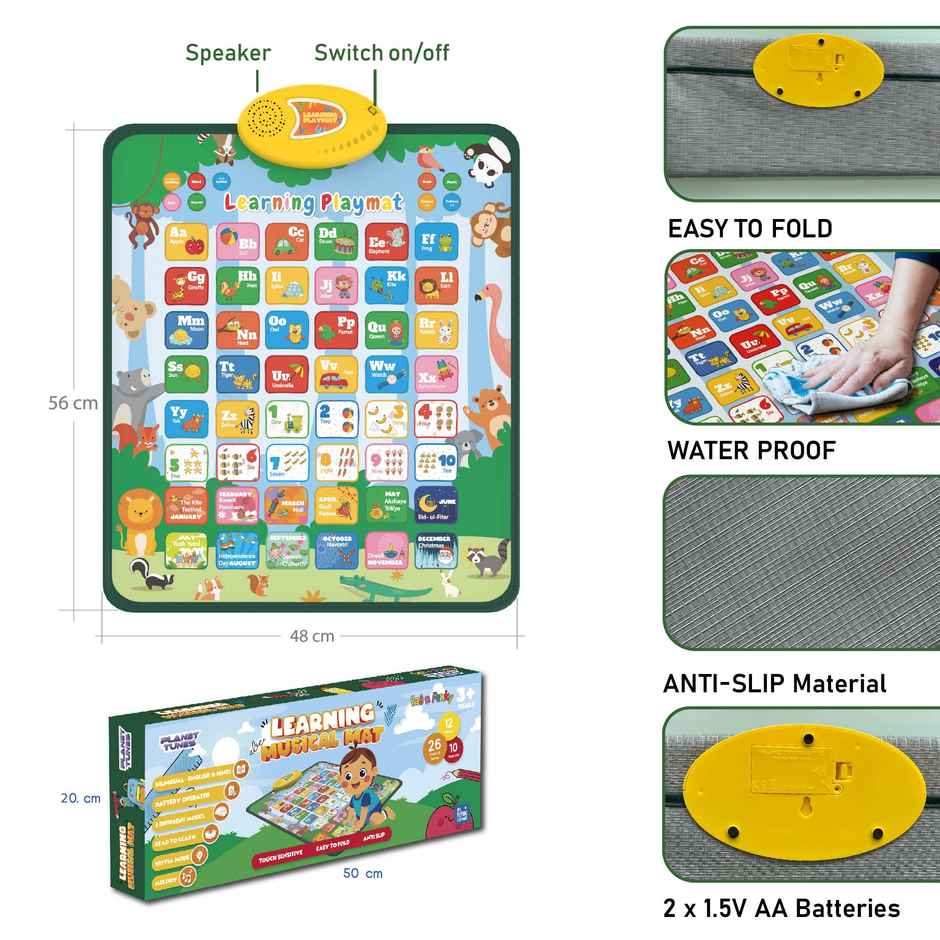Learning Playmat (ABCD)
