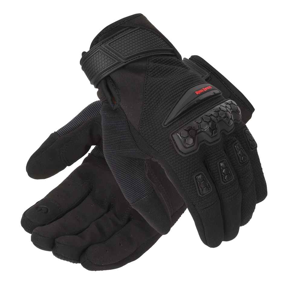 Royal Enfield Urban Hustler V2 Gloves - Black | Xl