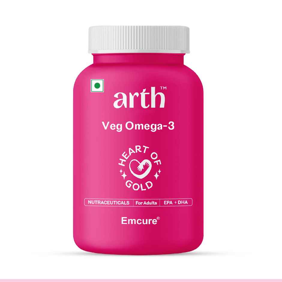 Arth By Emcure Heart Health Supplement | Omega 3 for Cardiovascular & Cholesterol Care