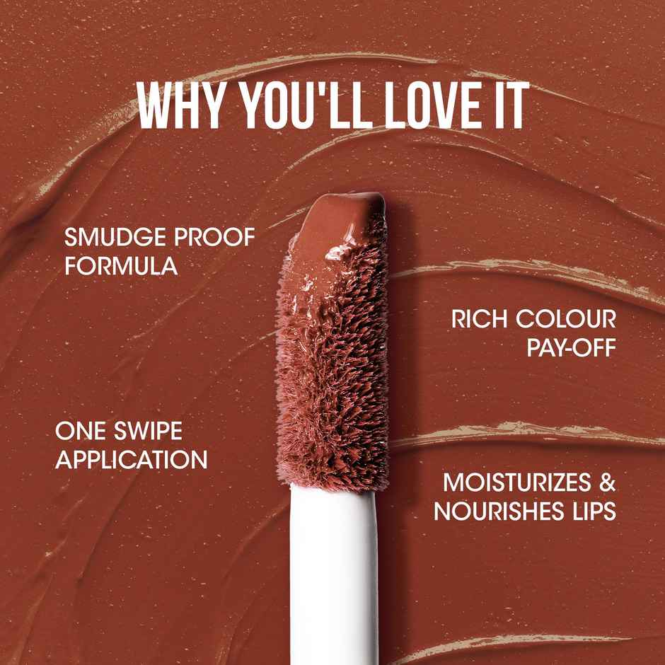 OG Beauty Moisture Lock Liquid Lipstick - 03 Coffee Cuddle