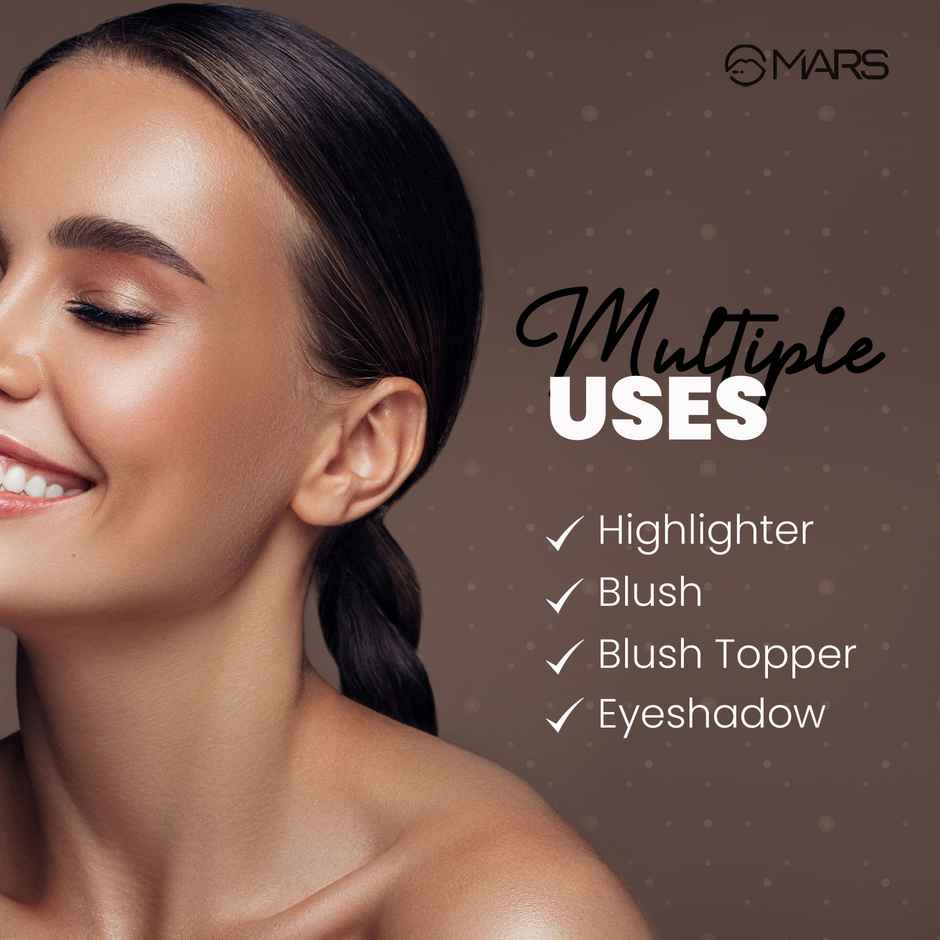 MARS Cosmetics Glowzilla 6 Colour Highlighter Palette (Shade-02)