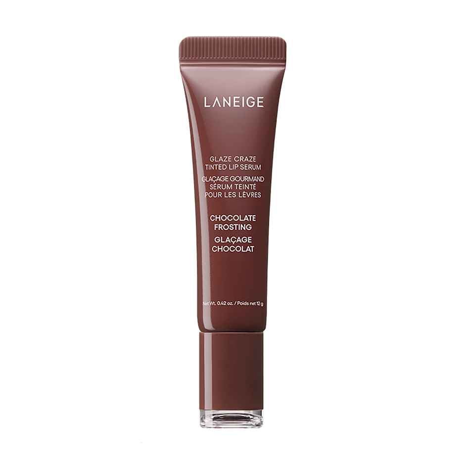 Laneige Glaze Craze Tinted Lip Serum - Chocolate Frosting