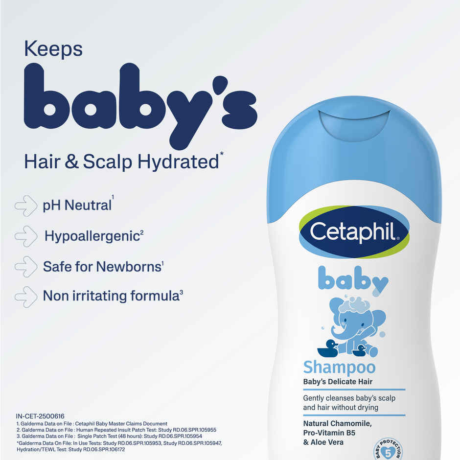 Cetaphil Baby Shampoo With Natural Chamomile