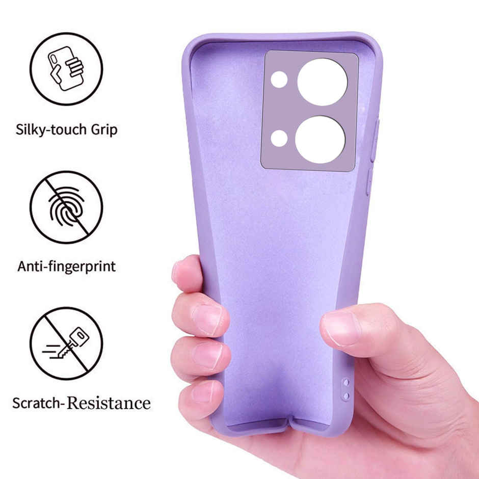 Artistque Case For Oneplus Nord 3 Back Cover - Plain Liquid Silicone Cover