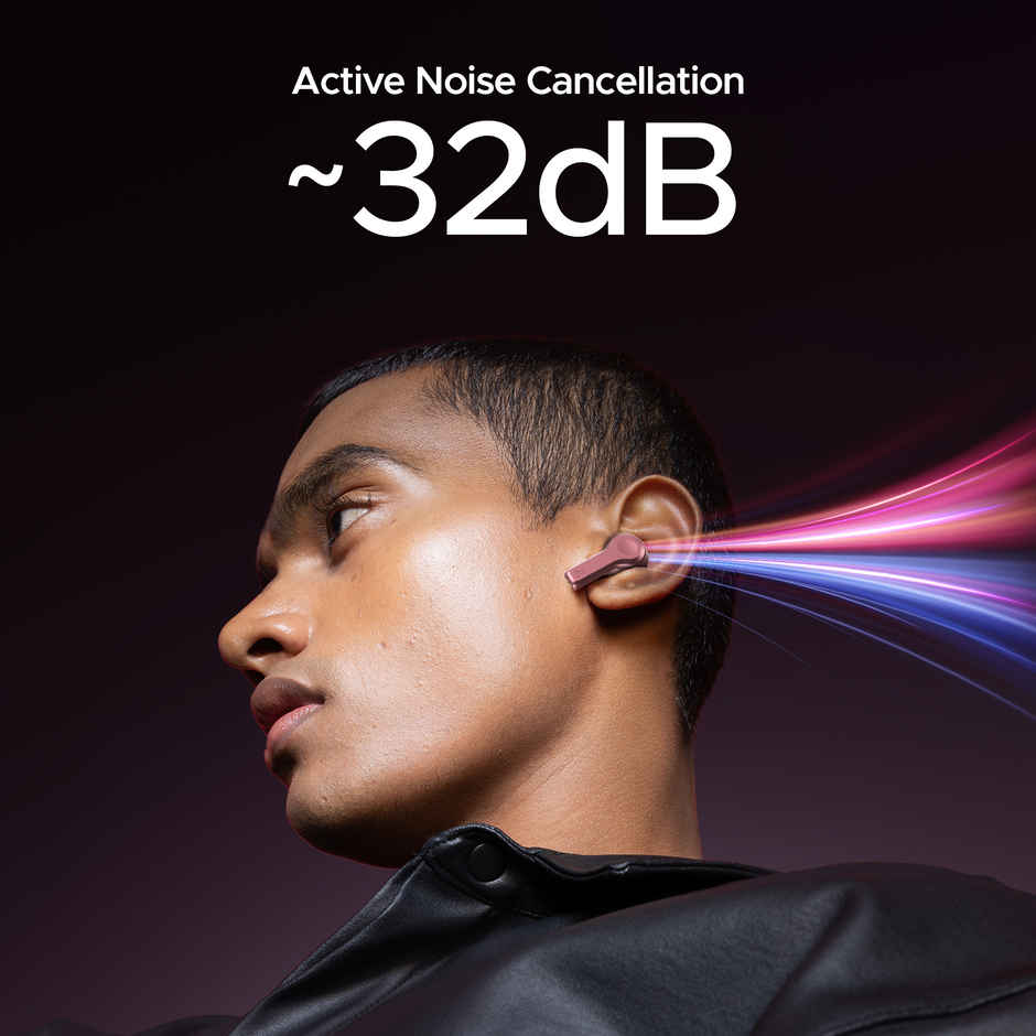 boAt Nirvana Space With 360 Spatial Audio, Anc(~32Db), 100Hrs Playback, Asap Charge