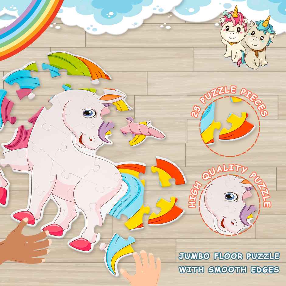 Ratna's My First Big Puzzle Unicorn