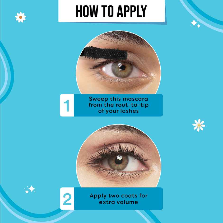 SUGAR POP Smudge Proof Lengthening Clump Free Volumizing Mascara