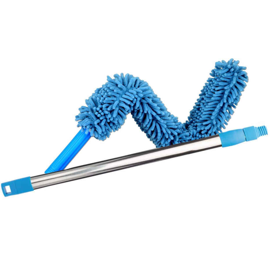 Se7En Microfiber Bendable Cleaning Duster With Long Extendable Handle-Rod | Assorted Color