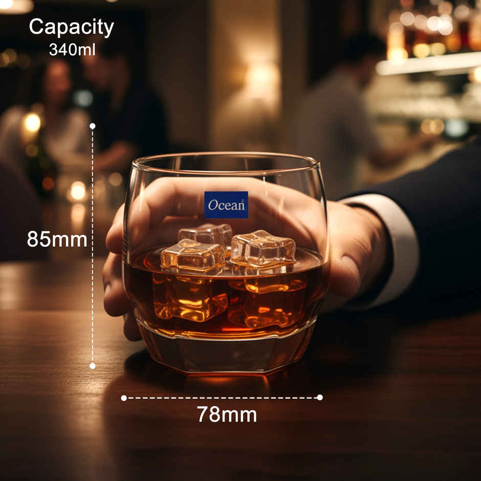 Charisma Whisky Glass | 340 ml | 6 pcs | Ocean Glassware
