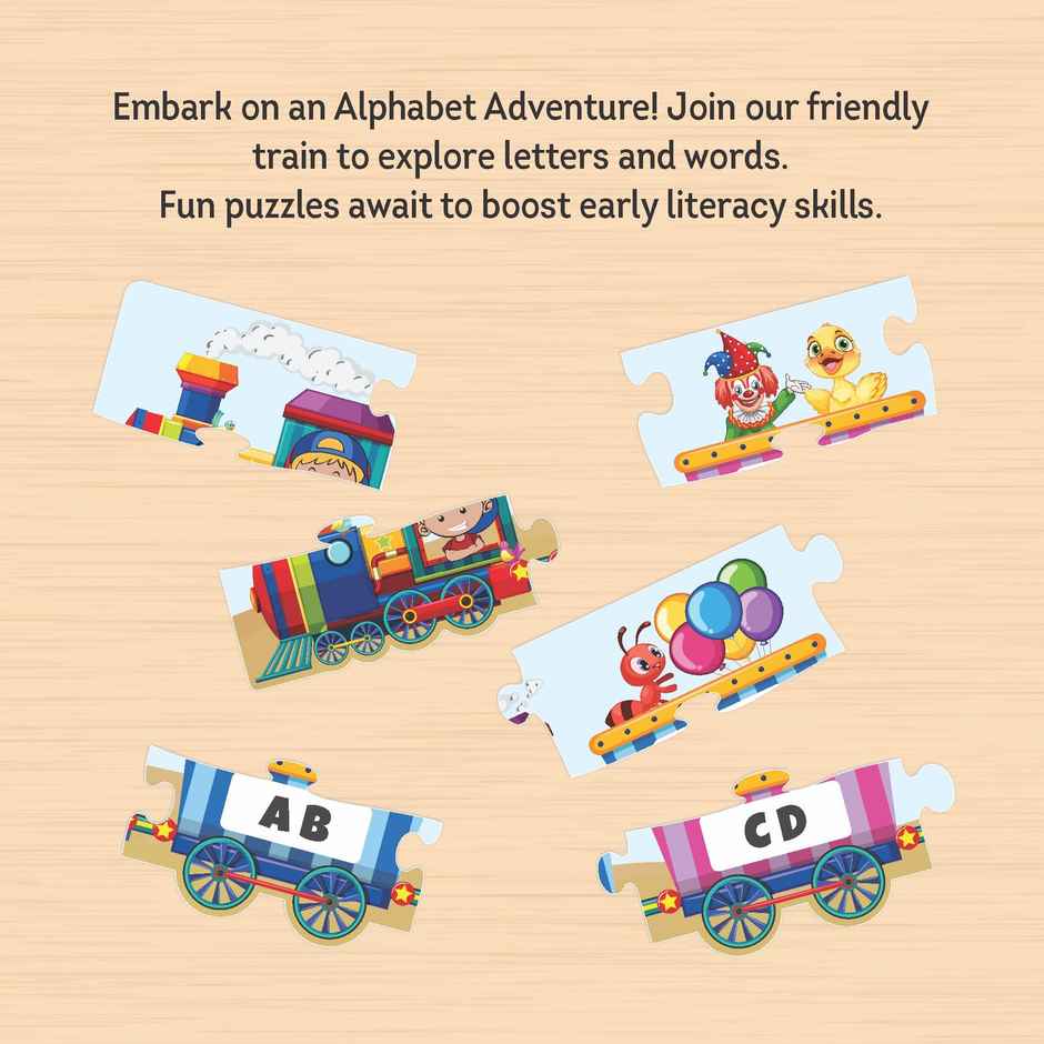 Sterling Alphabet Train Puzzle Game