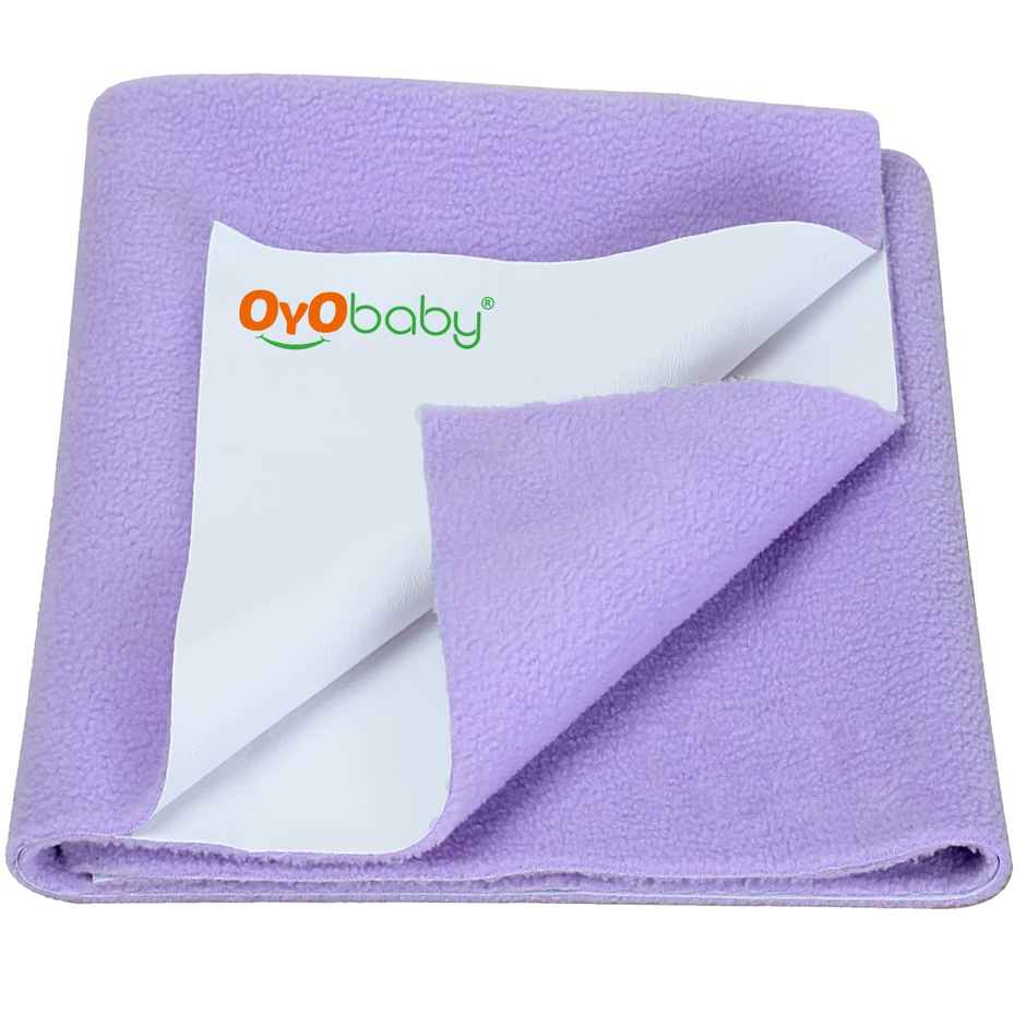 Oyo Baby Waterproof Dry Sheet M 100Cm X 70Cm, Voilet