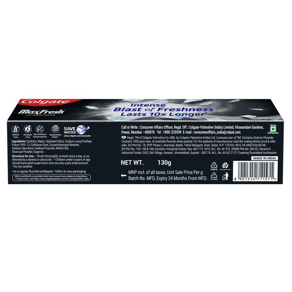 Colgate Maxfresh Charcoal Toothpaste