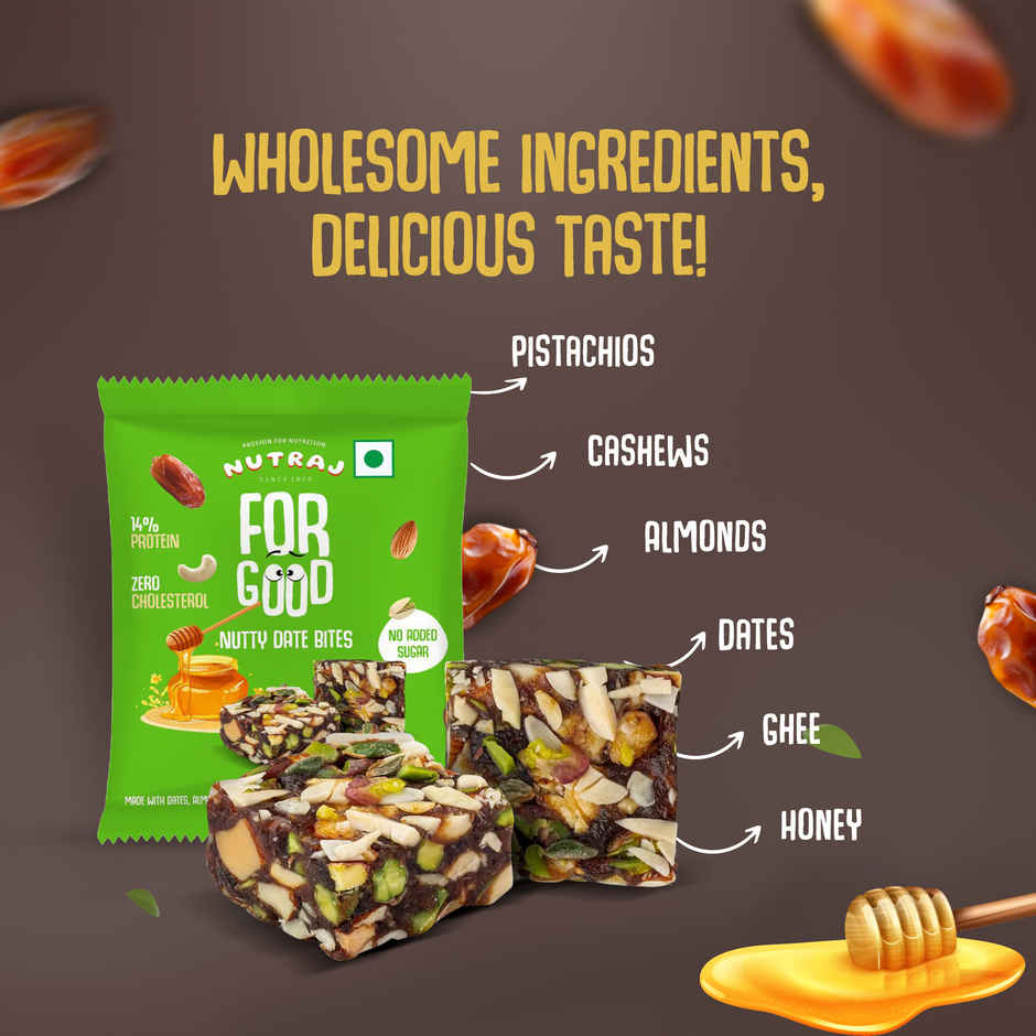 Nutraj Date Bites / Date Barfi