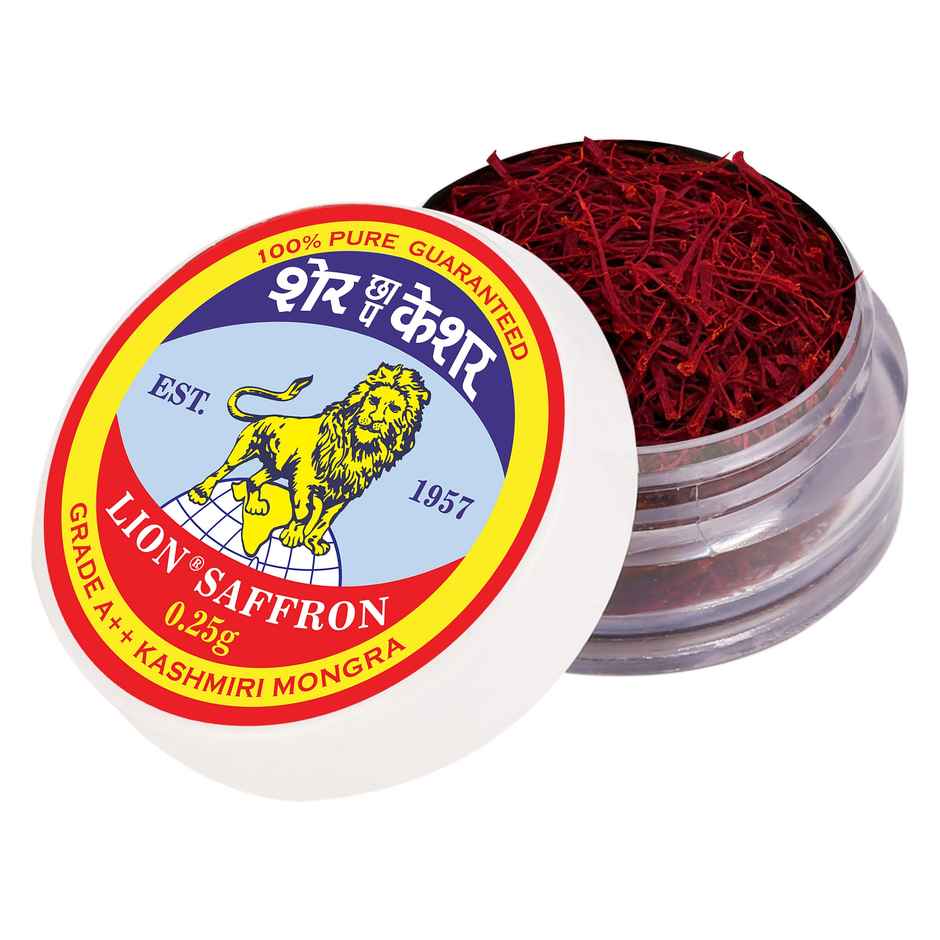 Lion Saffron Pure A++ Kesar | For Cooking and Health