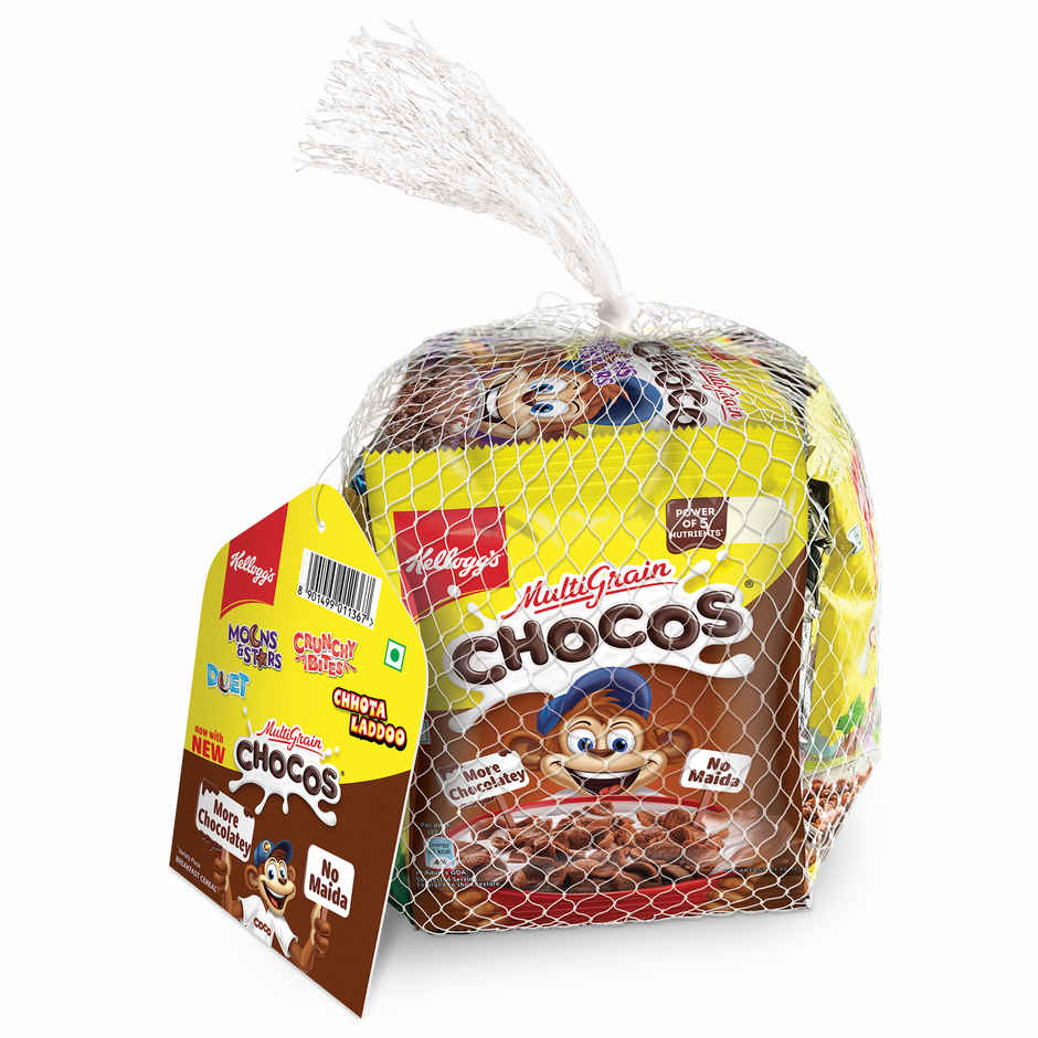 Kellogg's Chocos, Moons and Stars Duet, Crunchy Bites and Chhota Laddoo | Pack of 7