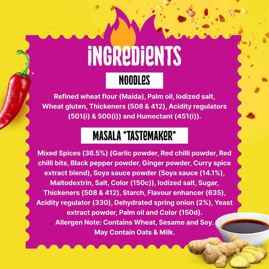 MAGGI Spicy Manchurian Noodles, Easy-to-Cook Snack