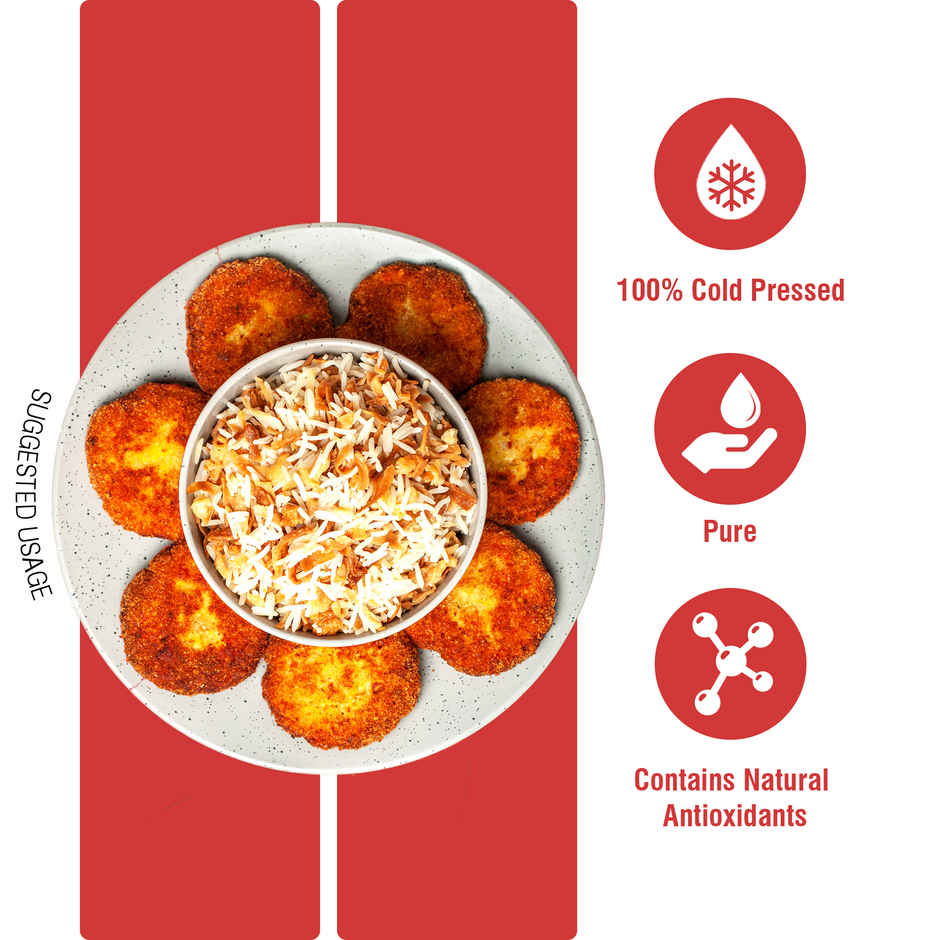 Dabur Groundnut (Peanut) Cold Pressed Oil | Healthy Cooking Oil