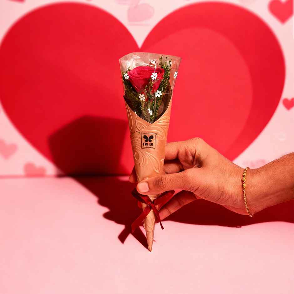 Everlasting Valentine's Scented Rose Flower | Romance Fragrance | IRIS