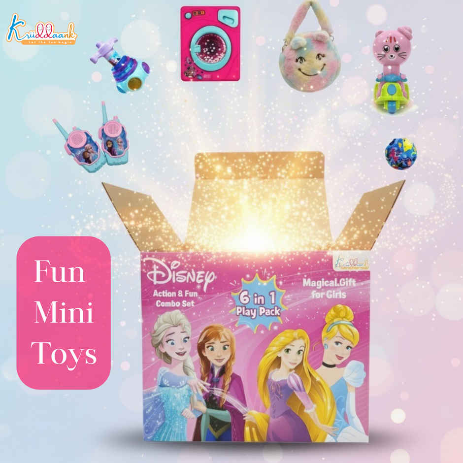 Kriiddaank 6 in 1 Play Pack for Girls