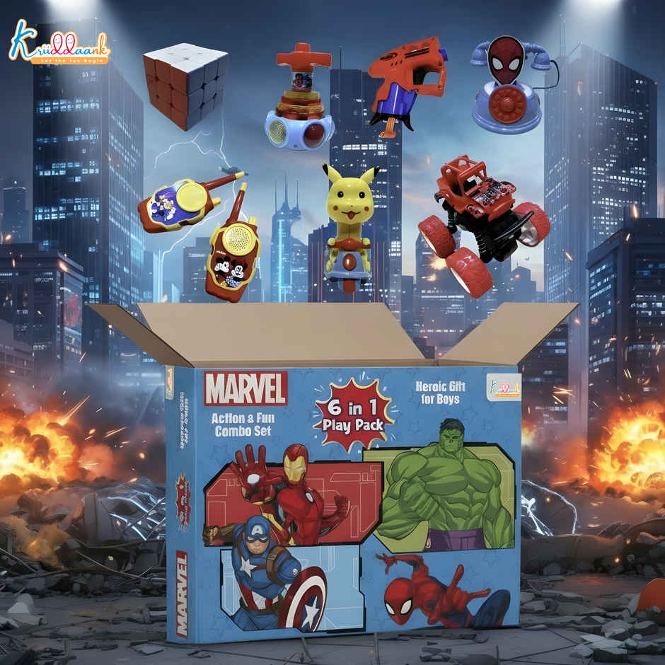 Kriiddaank 6 in 1 Play Pack for Boys