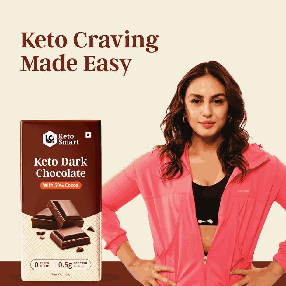 Lo Foods Keto Dark Chocolate Bar  (40g) & Fabelle Elements Pralines  (5pcs) Combo