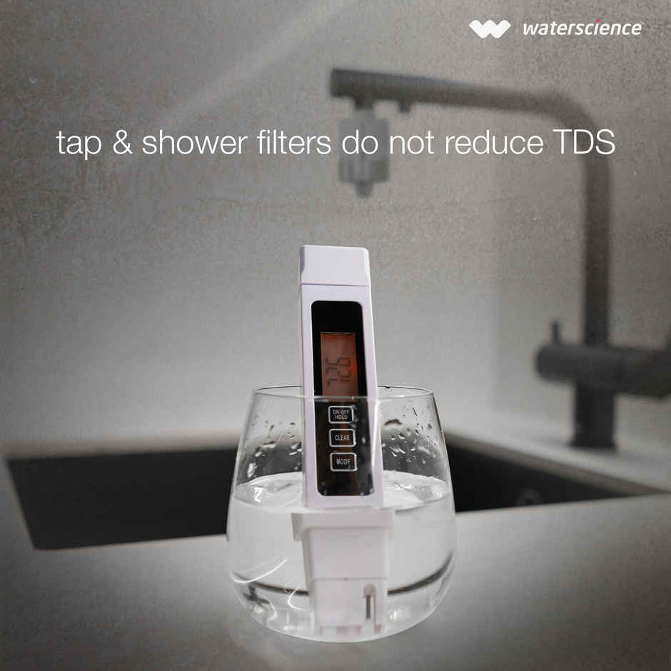 Waterscience Cleo Shower and Tap Filter for Hard Water - Model CLEO-SFU-423