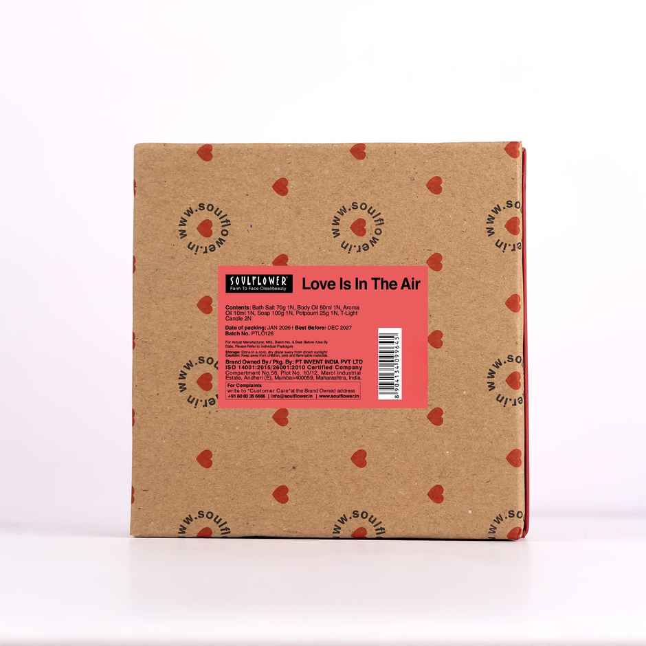 Love Is In The Air | Love & Care Hamper | Soulflower