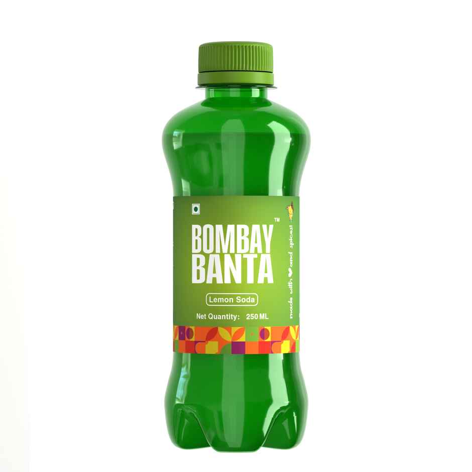 Bombay Banta Masala Soda Soft Drink | Spicy & Fizzy (250ml) & Bombay Banta Kala Khatta Soft Drink | Tangy & Fizzy (250ml) & Bombay Banta Lemon Soda Soft Drink | Refreshing & Tangy (250ml) & Bombay Banta Imli Jeera Soft Drink | Tangy & Fizzy (250ml) Combo